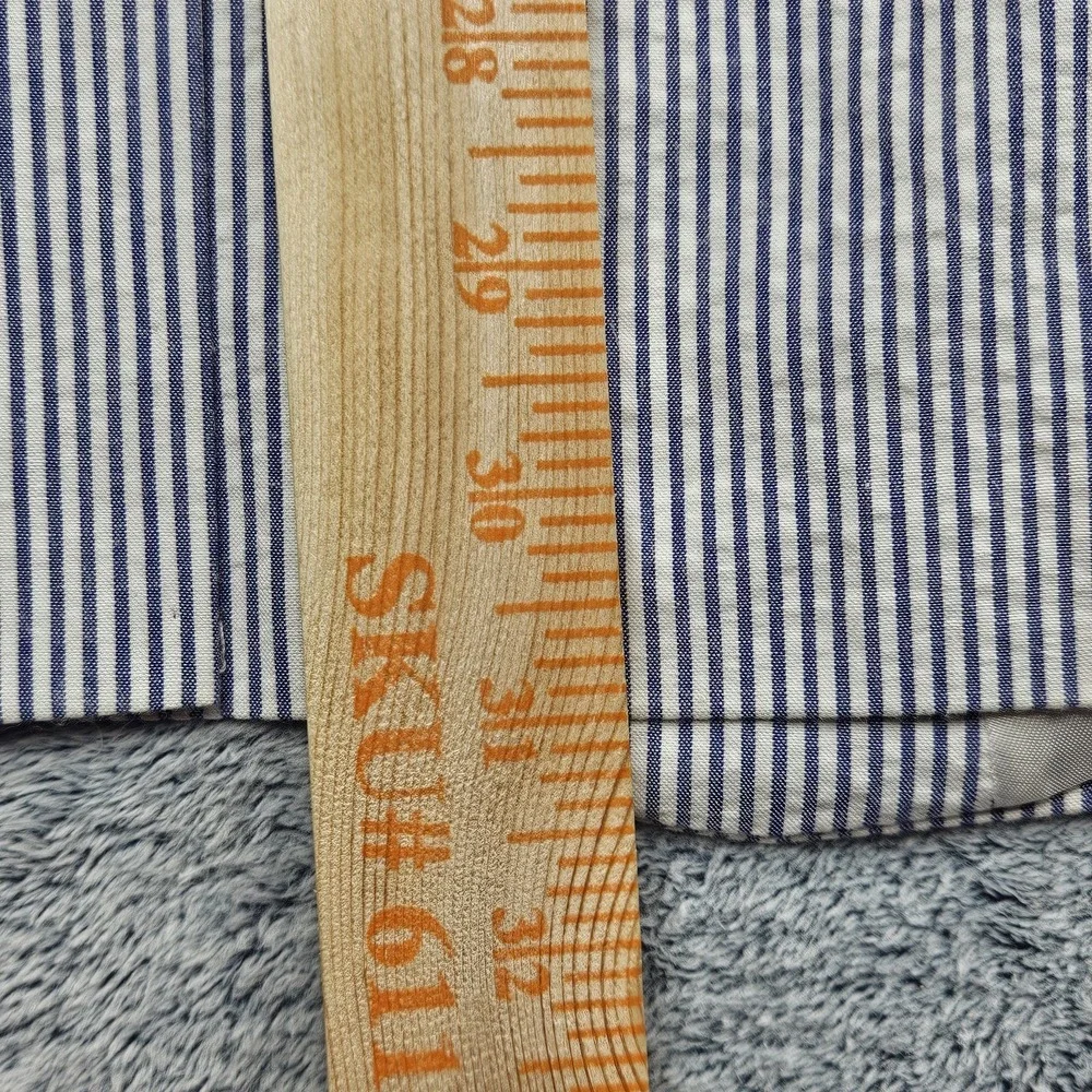 Brooks Brothers 346 Seersucker Blazer Mens 42R Sport Coat Striped Cotton Jacket